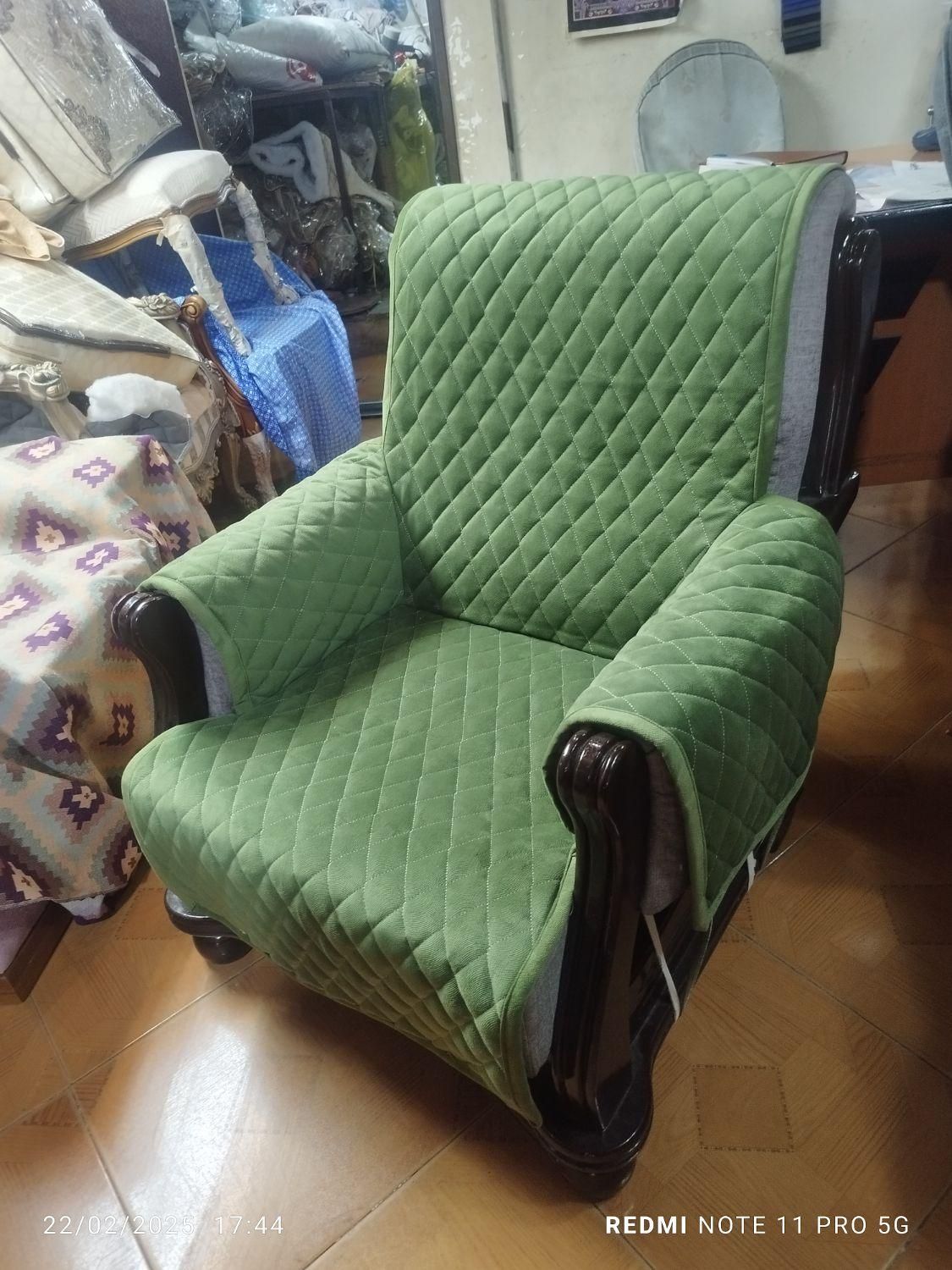 پیراهن مبل مطلسه بهبهی|مبلمان خانگی و میز عسلی|کرج, گوهردشت|دیوار