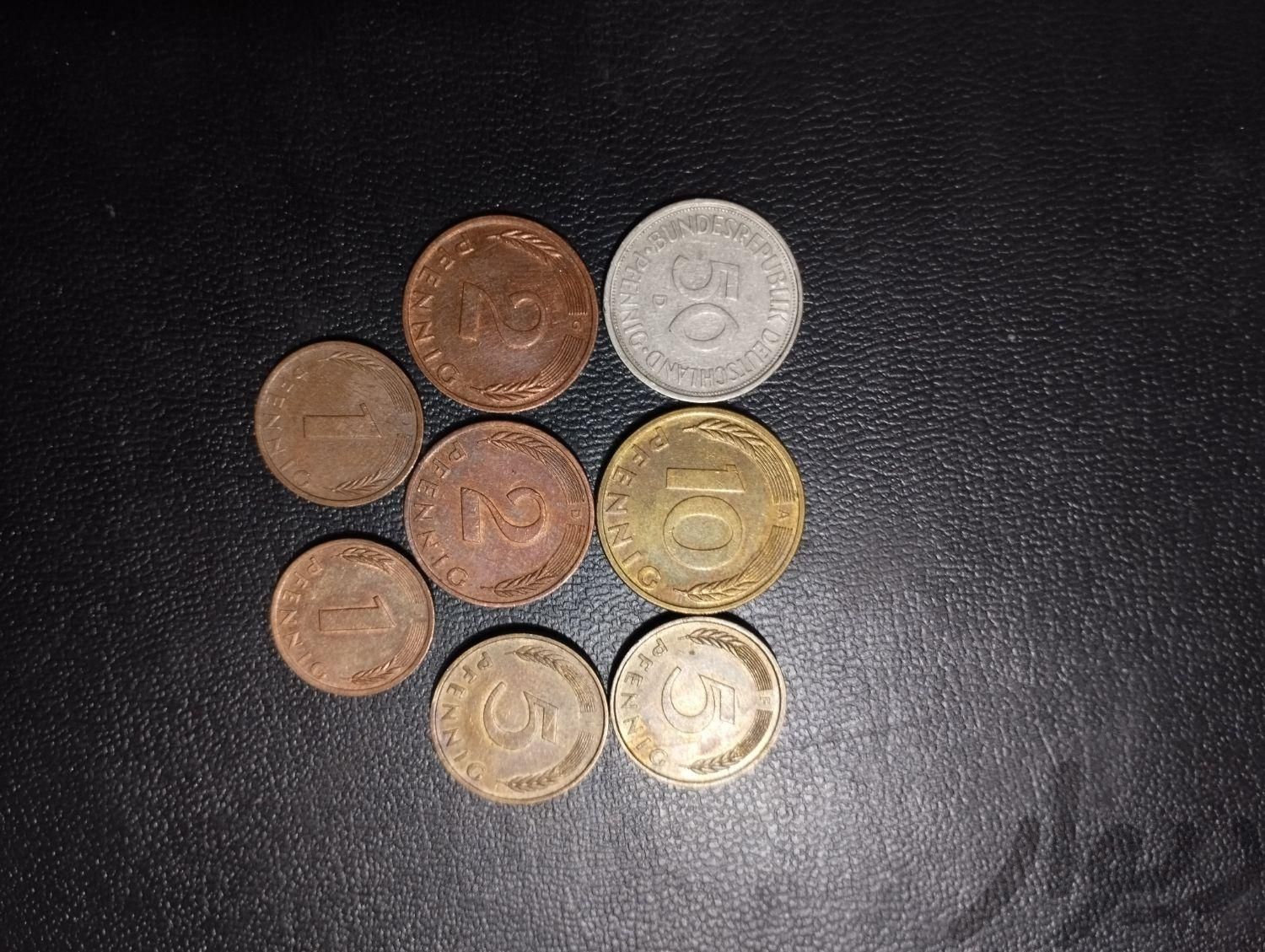 سکه خارجی کشورهای مختلف|سکه، تمبر و اسکناس|اسدآباد, |دیوار