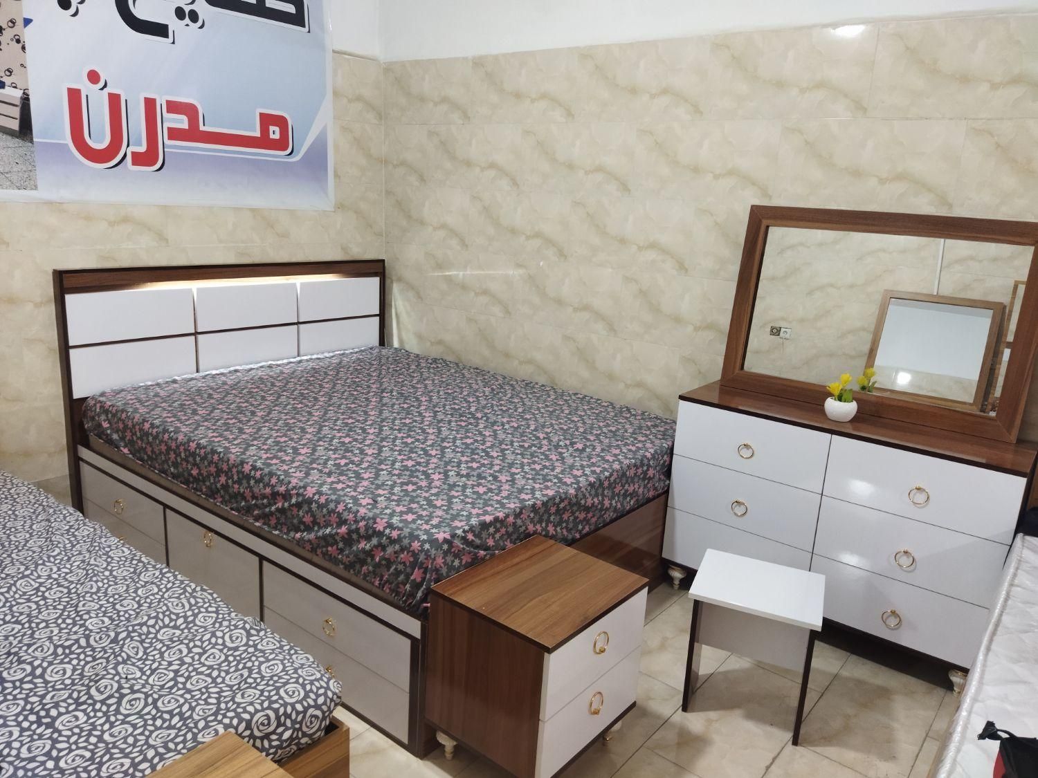 سرویس خواب آماده|تخت و سرویس خواب|قدس, |دیوار