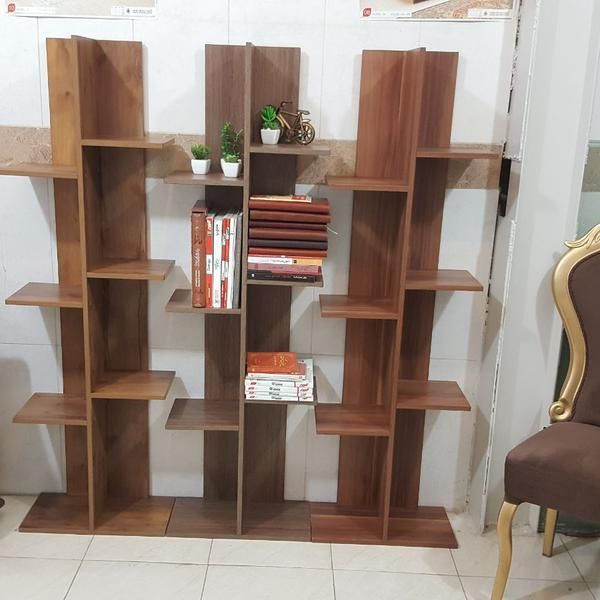 کتابخانه ۸ طبقه کد ۶۰۸ ( استند گل )|کتابخانه، شلف، قفسه‌های دیواری|اصفهان, خواجو|دیوار