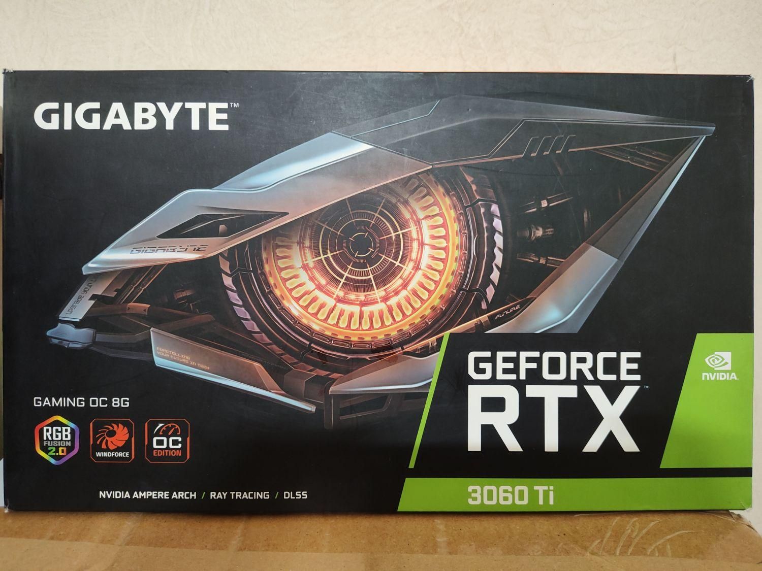 GIGABYTE NVIDIA GEFORCE RTX 3060 Ti GAMING OC 8G|قطعات و لوازم جانبی رایانه|تهران, نیلوفر|دیوار