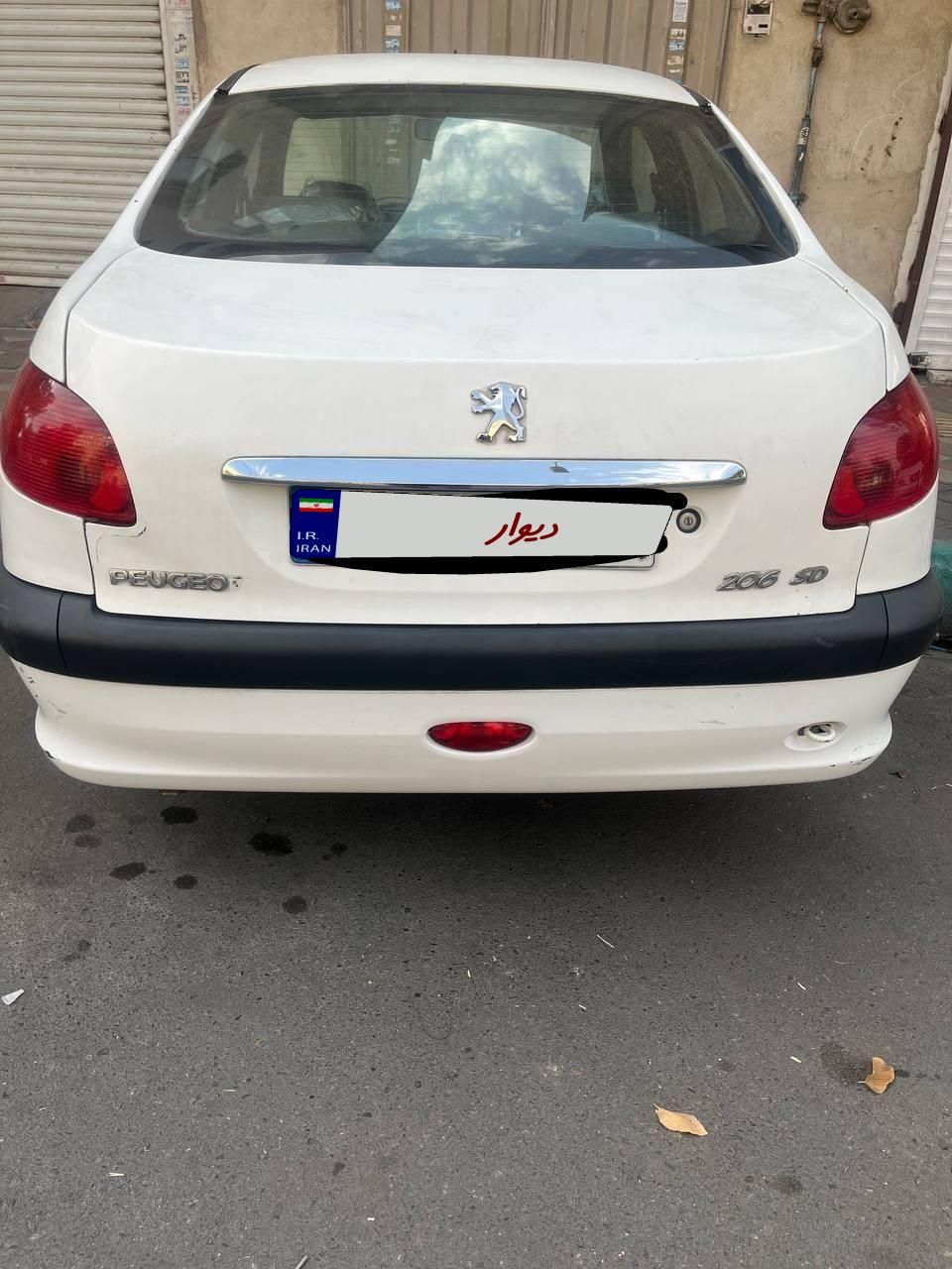 پژو 206 SD V8، مدل ۱۳۸۸|سواری و وانت|تهران, علی‌آباد|دیوار