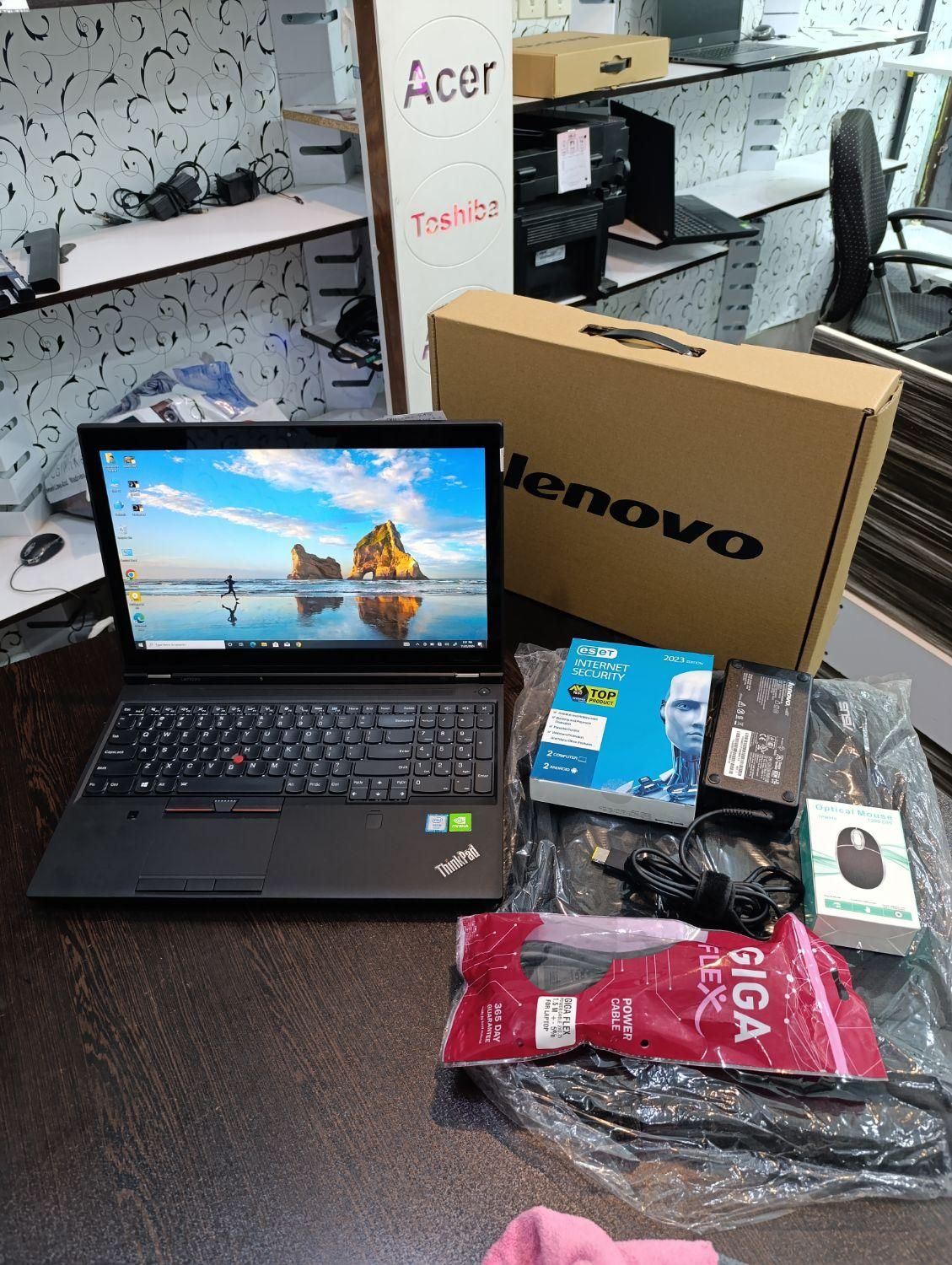 لپتاپ لنووگیمینگp52گرافیک4.رم32.ssd512|رایانه همراه|شهرکرد, |دیوار