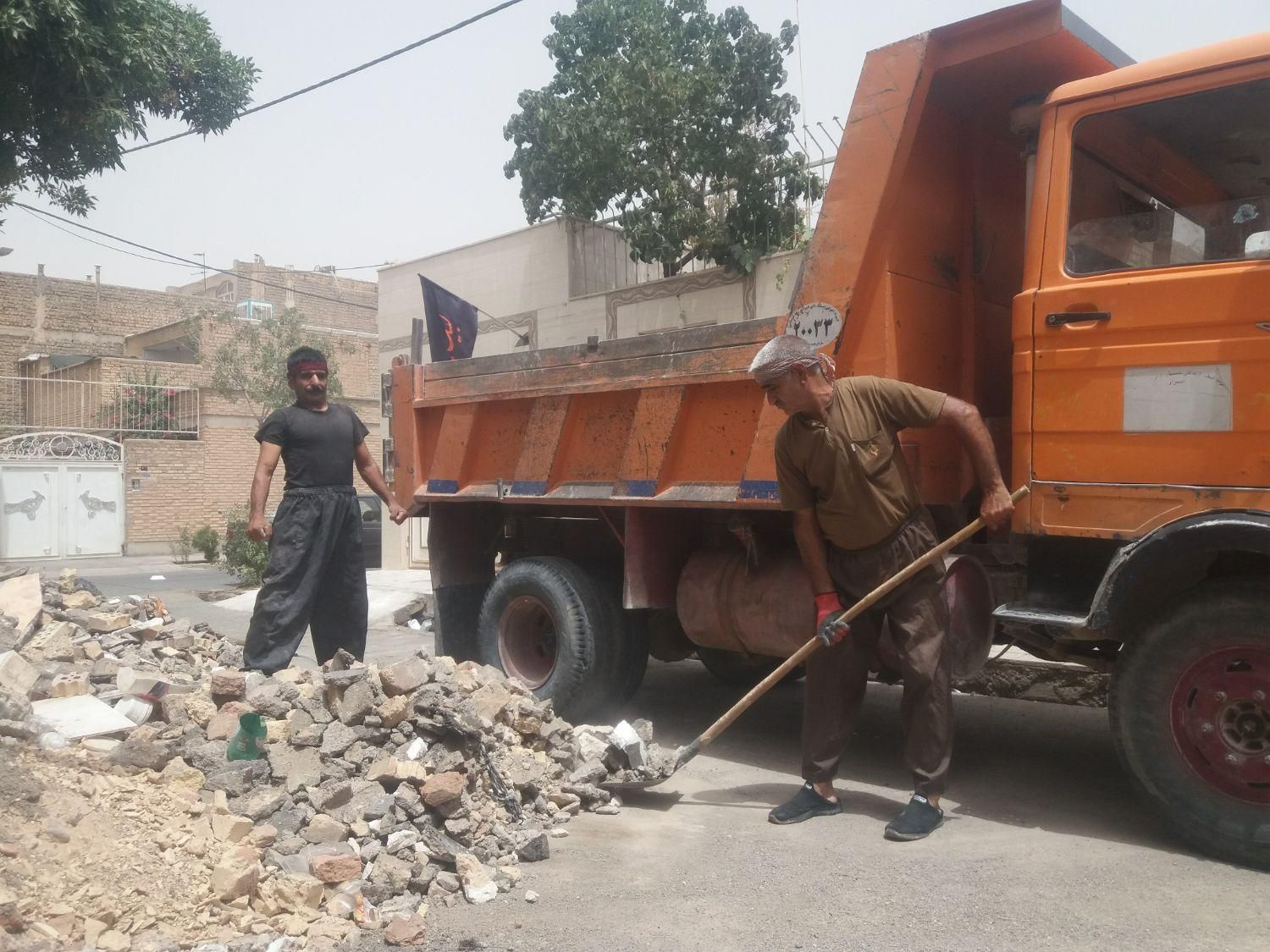 حمل نخاله باکارگر وبدون کارگر|خدمات حمل و نقل|قم, زنبیل آباد|دیوار