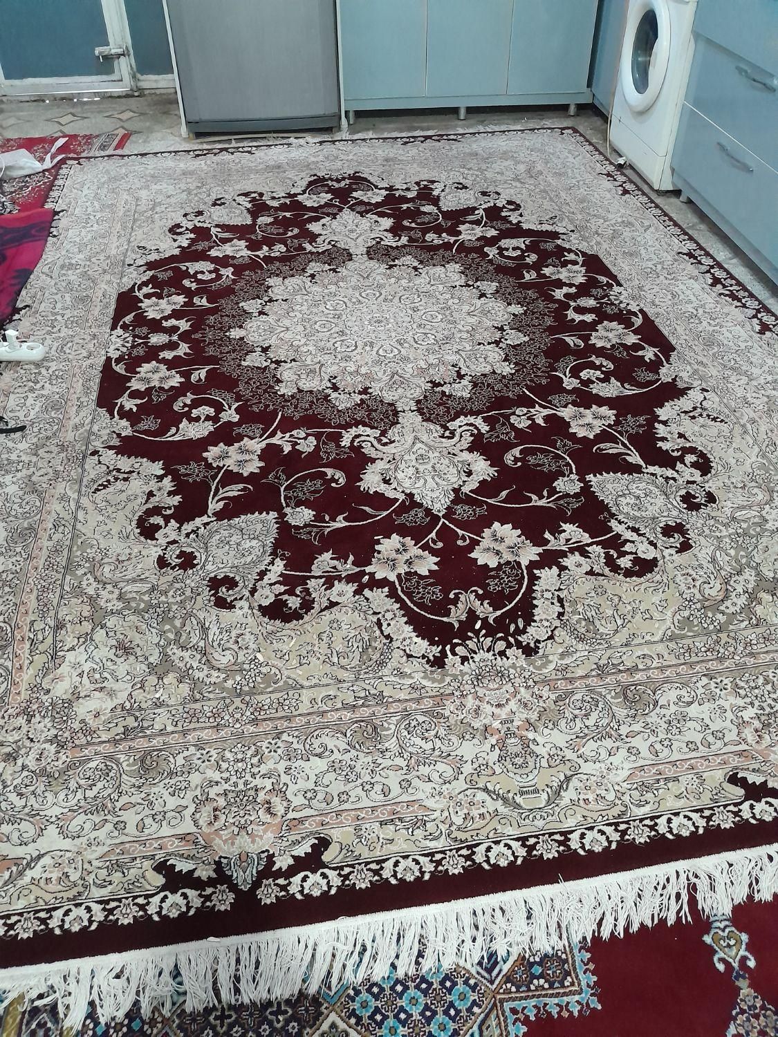 ۵قالی تمیز وبدون زدگی جفتی ست هستن با یک ۹ متری|فرش|دهلران, |دیوار