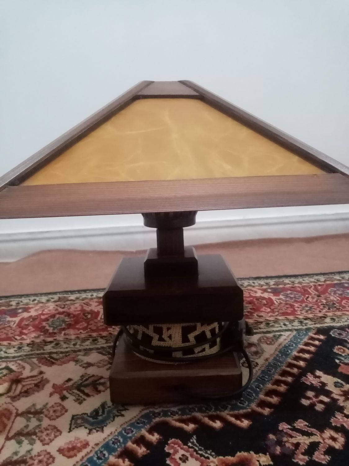 فروش آباژور جنس چوب گردو|چراغ خواب و آباژور|سقز, |دیوار