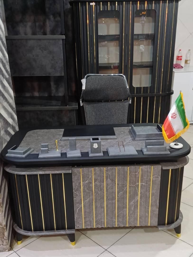 مبل اداری تمام چرم با ضمانت|دفتر کار|قدس, |دیوار