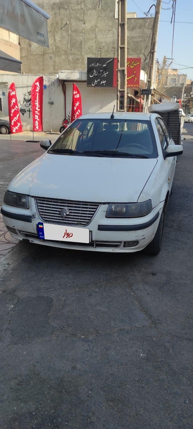 سمندef7 دوگانه سوز کارخانه  سفید مدل 91 تمیز|خودرو سواری و وانت|تهران, نعمت‌آباد|دیوار