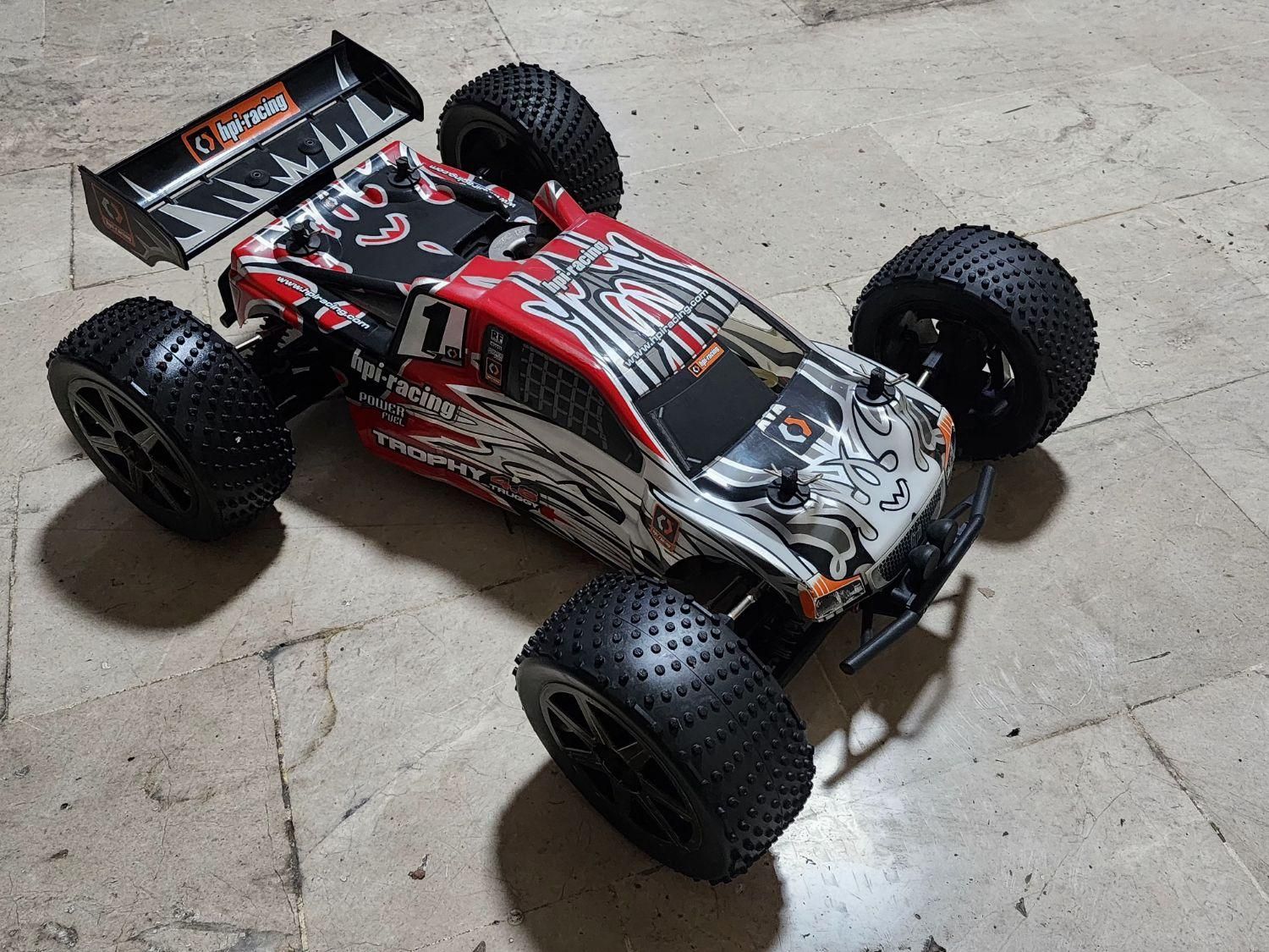 ماشین کنترلی بنزینی نیترو HPI Trophy Truggy 4.6|اسباب‌‌بازی|تهران, الهیه|دیوار