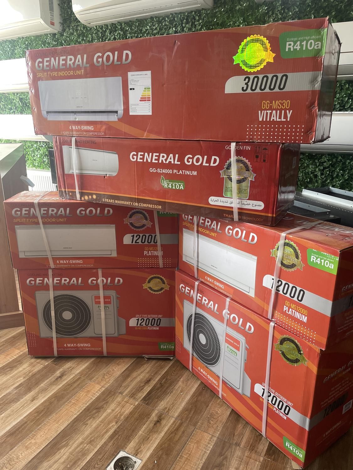 کولرگازی ۱۲ هزار جنرال گلد gg-s12000|کولر گازی و فن‌کوئل|کرج, گوهردشت|دیوار