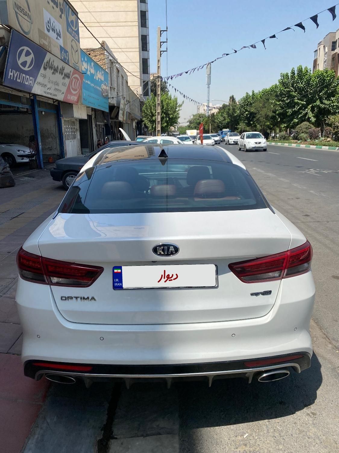 اپتیما ۲۰۱۷|خودرو سواری و وانت|کرج, درختی|دیوار