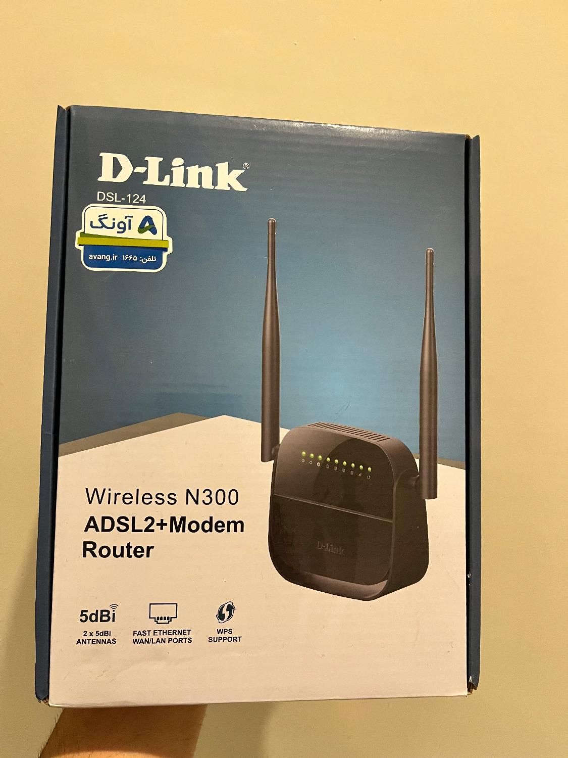 مودم روتر دی-لینک مدل DSL-124 New Version 2022|مودم و تجهیزات شبکه|تهران, مجیدیه|دیوار
