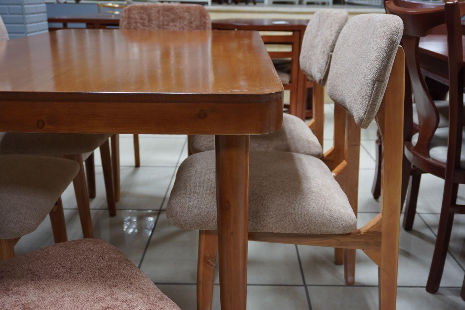 ناهارخوری مدل کاپر ،۶ نفره ،مبلمان پَر،ست جهیزیه|میز و صندلی غذاخوری|کرمان, |دیوار