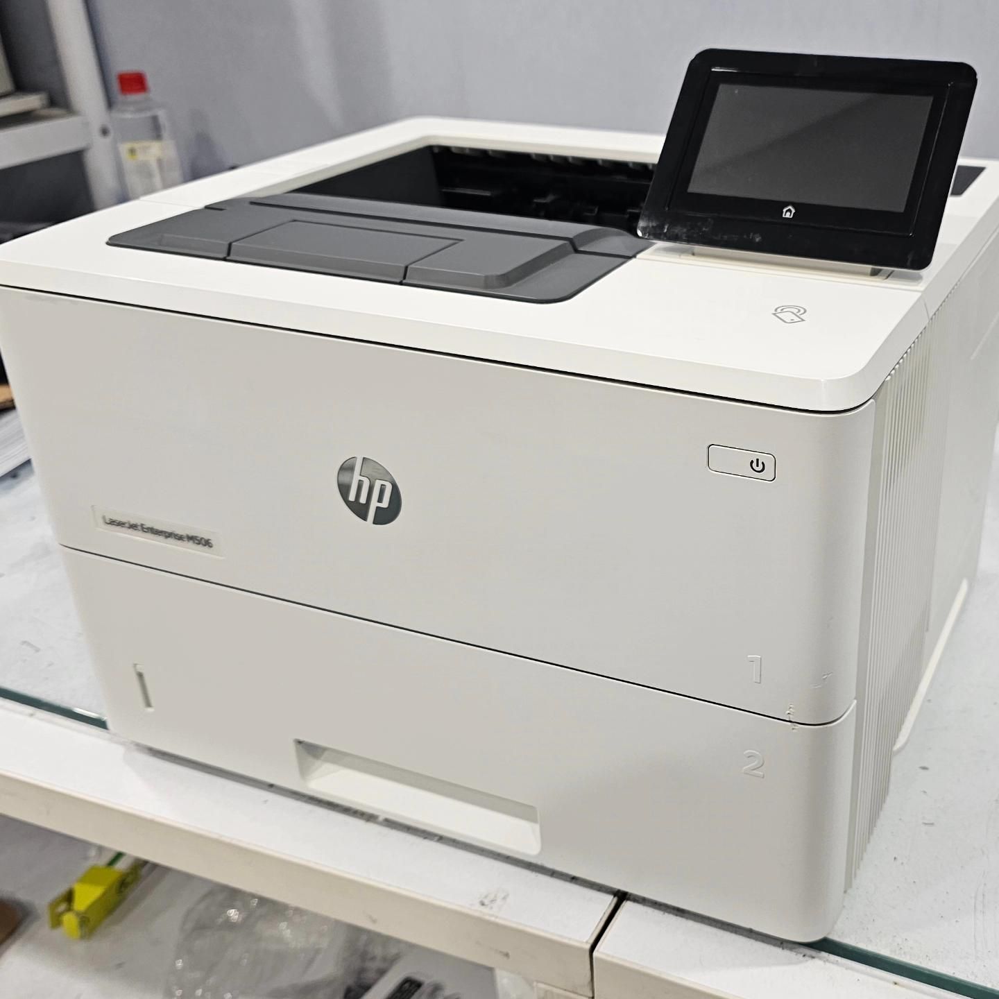 پرینتر لیزری  hp 506dw|پرینتر، اسکنر، کپی، فکس|شیراز, وصال|دیوار
