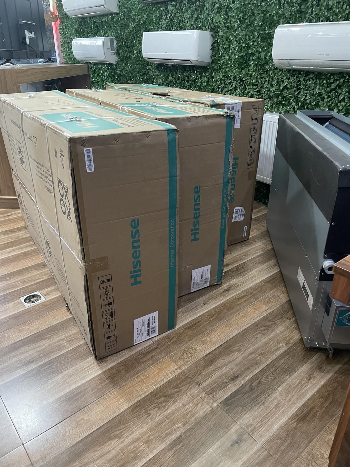 داکت اسپلیت 30 هزار هایسنس مدلhih30tQ|کولر گازی و فن‌کوئل|کرج, گوهردشت|دیوار