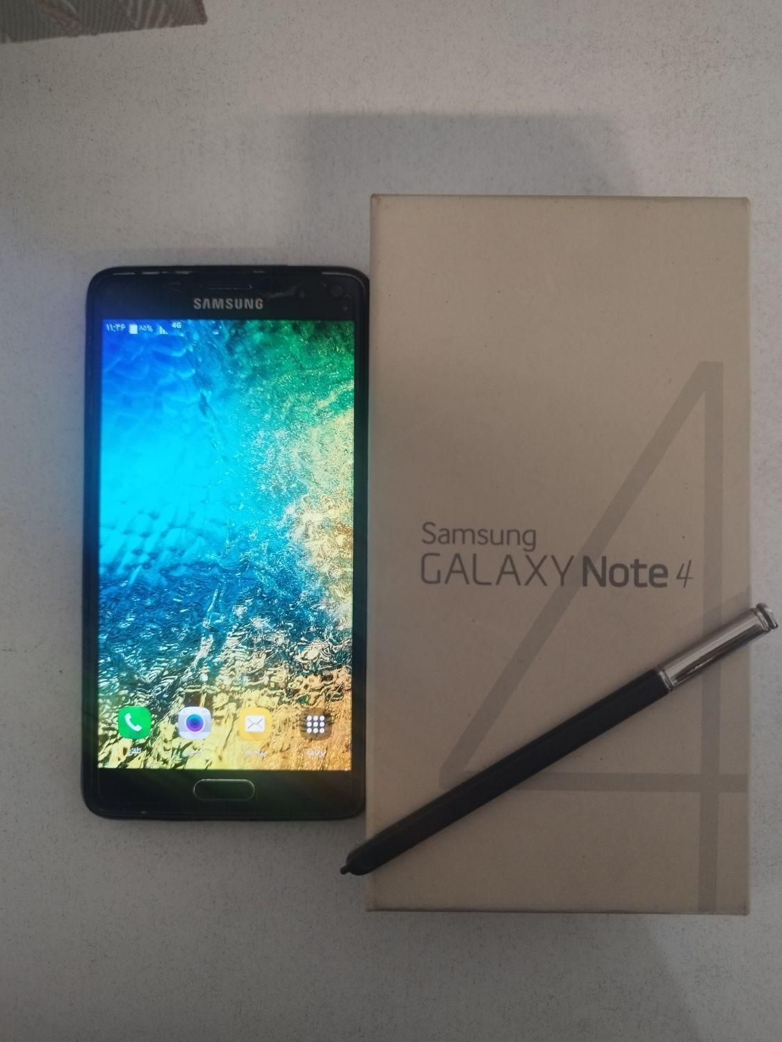 سامسونگ Galaxy Note 4 (USA) با حافظهٔ ۳۲ گیگابایت|موبایل|تهران, سعادت‌آباد|دیوار
