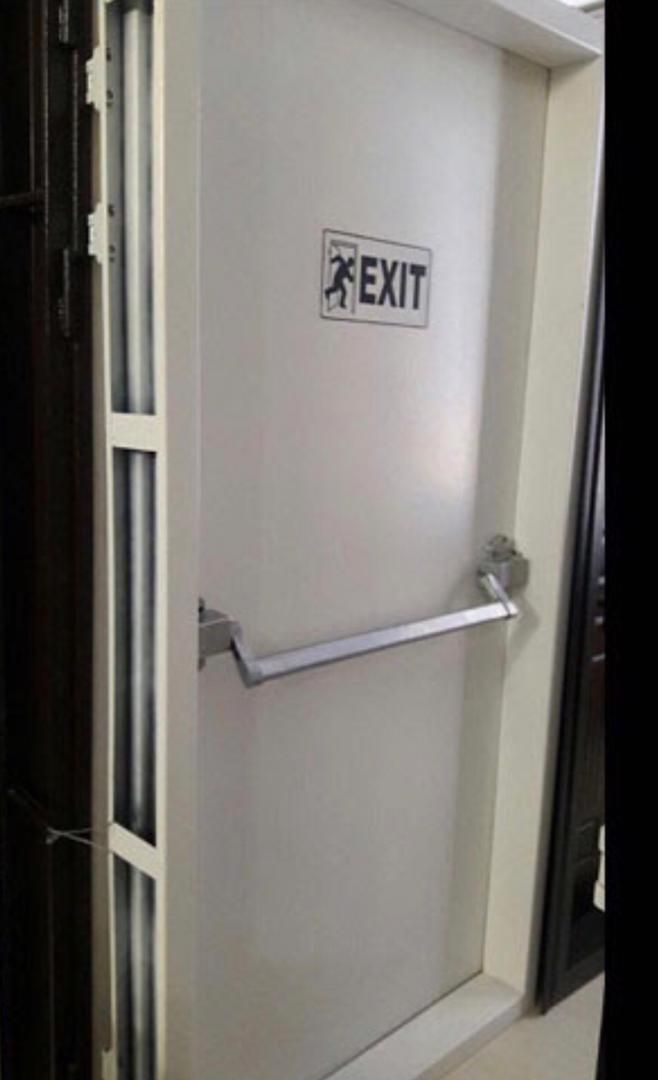 درب ضدحریق|مصالح و تجهیزات ساختمان|قم, بنیاد|دیوار