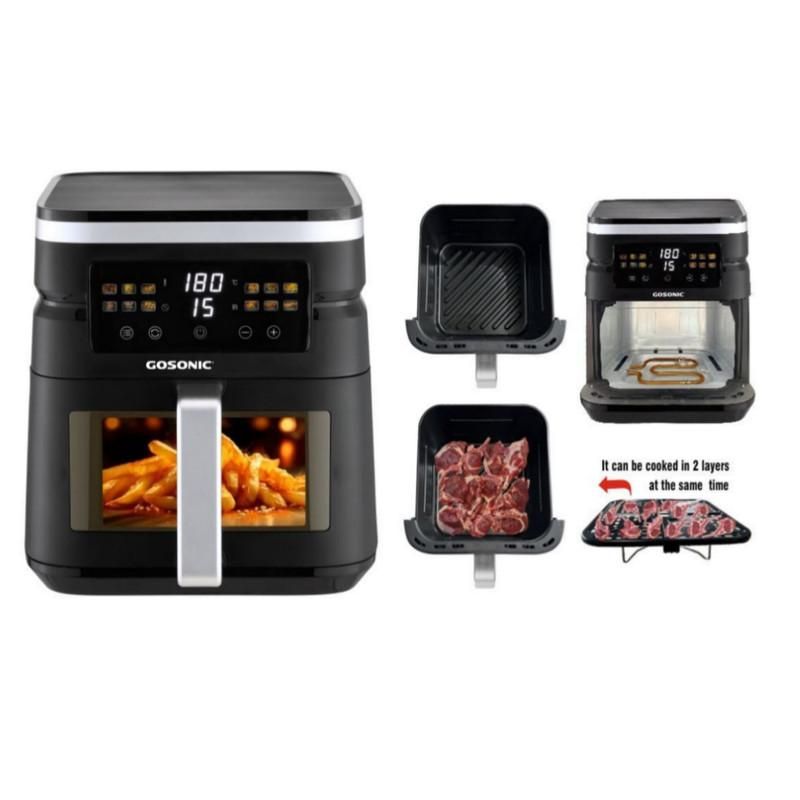 اقساطی/سرخ کن گاسونیک 837 گوسونیک (هواپز)گارانتی|اجاق گاز و لوازم برقی پخت‌وپز|مشهد, زیبا شهر|دیوار