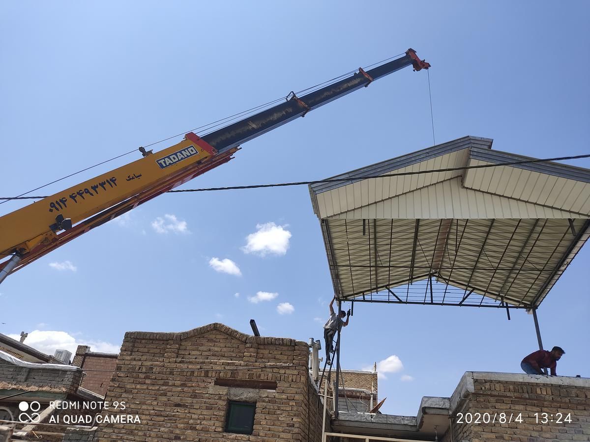 » جرثقیل ۷ تن دکل بلند « (هفت تن ساختمانی)|خدمات حمل و نقل|ارومیه, |دیوار