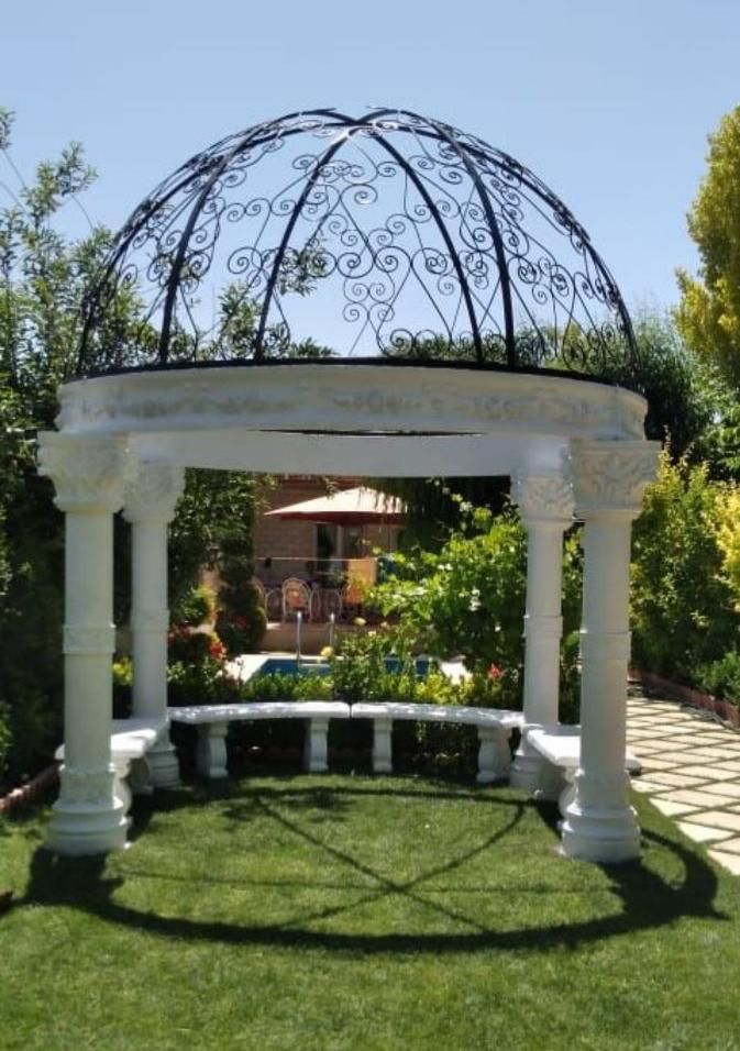 آلاچیق بادوام ستون و کتیبه آبنما|مصالح و تجهیزات ساختمان|آمل, |دیوار