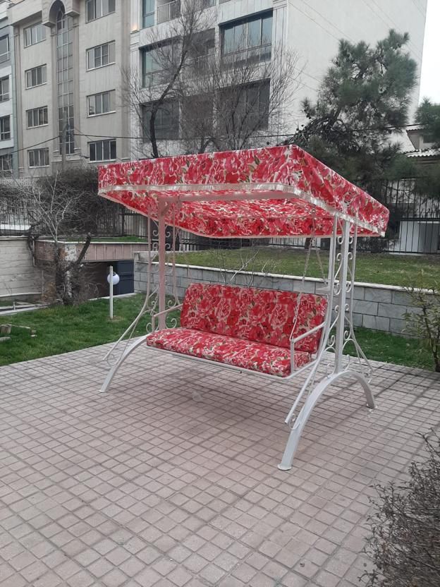 تاب باغی ویلایی طرح گلبرگ صندلی مبلمان باغی|مبلمان خانگی و میز عسلی|مشکیندشت, |دیوار