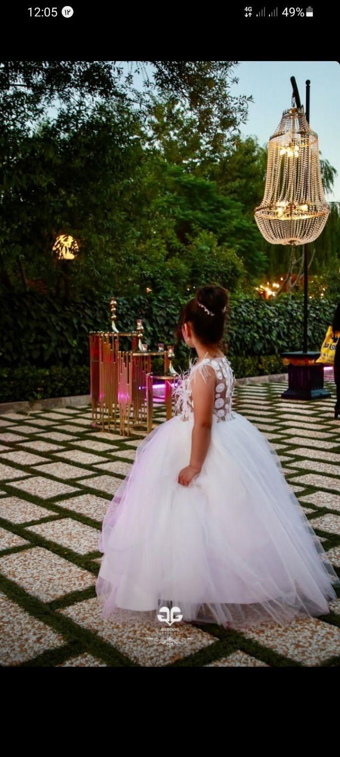 لباس عروس ،کاملا سالم و تمیز|کفش و لباس بچه|قم, آزادگان|دیوار