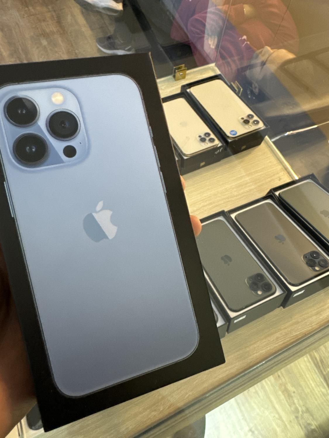 آیفون ۱۳ پلمپ پرو اکتیو‌رنگ‌ آبیapple|موبایل|مشهد, احمدآباد|دیوار