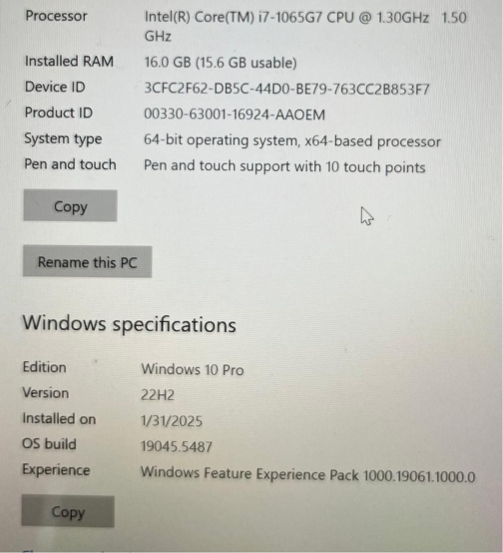 لپ تاپ Microsoft Laptop 3 صفحه لمسی|رایانه همراه|اصفهان, طامه|دیوار