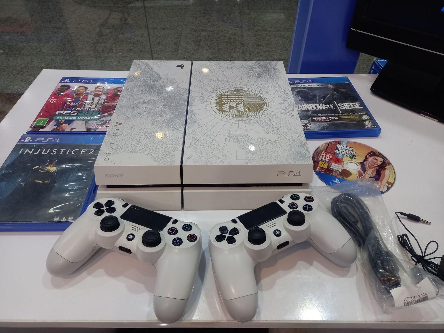 کنسول پلی PS4 دو دسته فول گیم|کنسول، بازی ویدئویی و آنلاین|شیراز, شهرک گلستان|دیوار