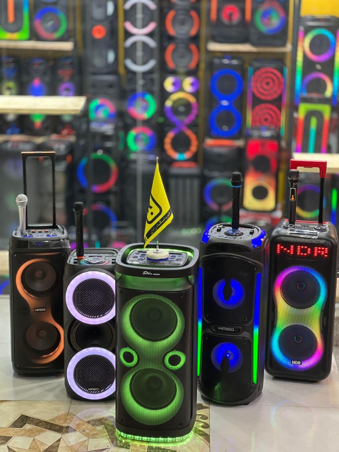 اسپیکر بلوتوثی Party Box میکروفون وایرلس+گارانتی|سیستم صوتی خانگی|کرج, گوهردشت|دیوار