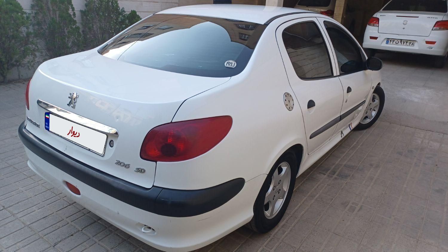 پژو 206 SD V9، مدل ۱۳۹۰|خودرو سواری و وانت|اندیشه, |دیوار