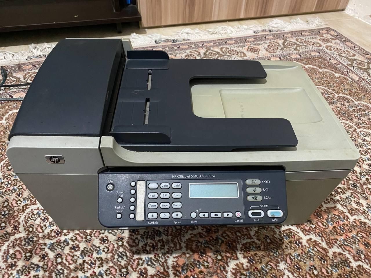 پرینتر چندکاره جوهر افشان HP Officejet۵۶۱۰|پرینتر، اسکنر، کپی، فکس|تهران, المهدی|دیوار