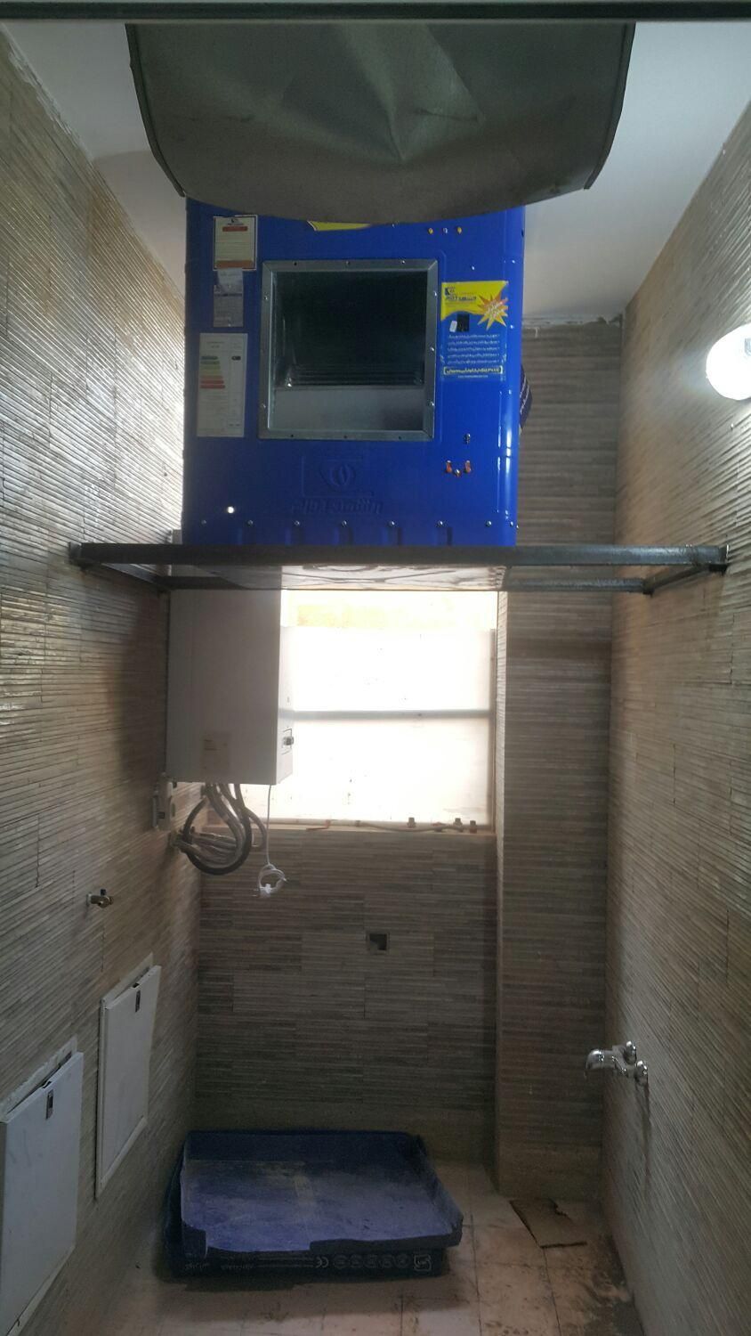 زیرکولری جا کولری سلولزی گازی جاکولرآبی انسجام|کولر آبی|قم, انسجام|دیوار