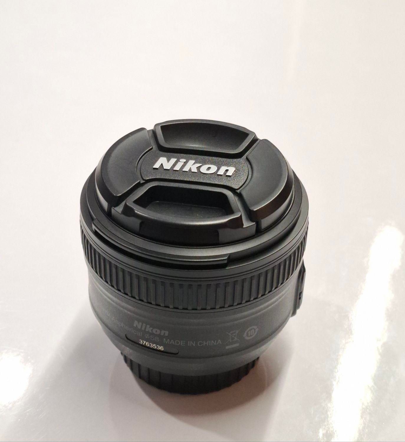 لنز نیکون Nikon AF-S NIKKOR 50mm f/1.8G|دوربین عکاسی و فیلم‌برداری|تهران, اختیاریه|دیوار