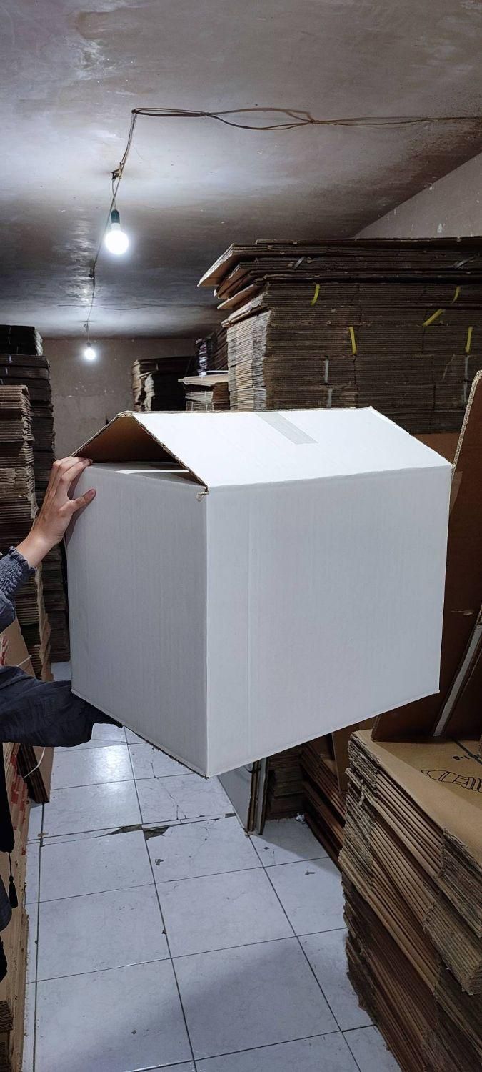 انواع کارتن 60/40/40 نو و کارکرده، سفید و قهوه ای|عمده‌فروشی|تهران, فرحزاد|دیوار