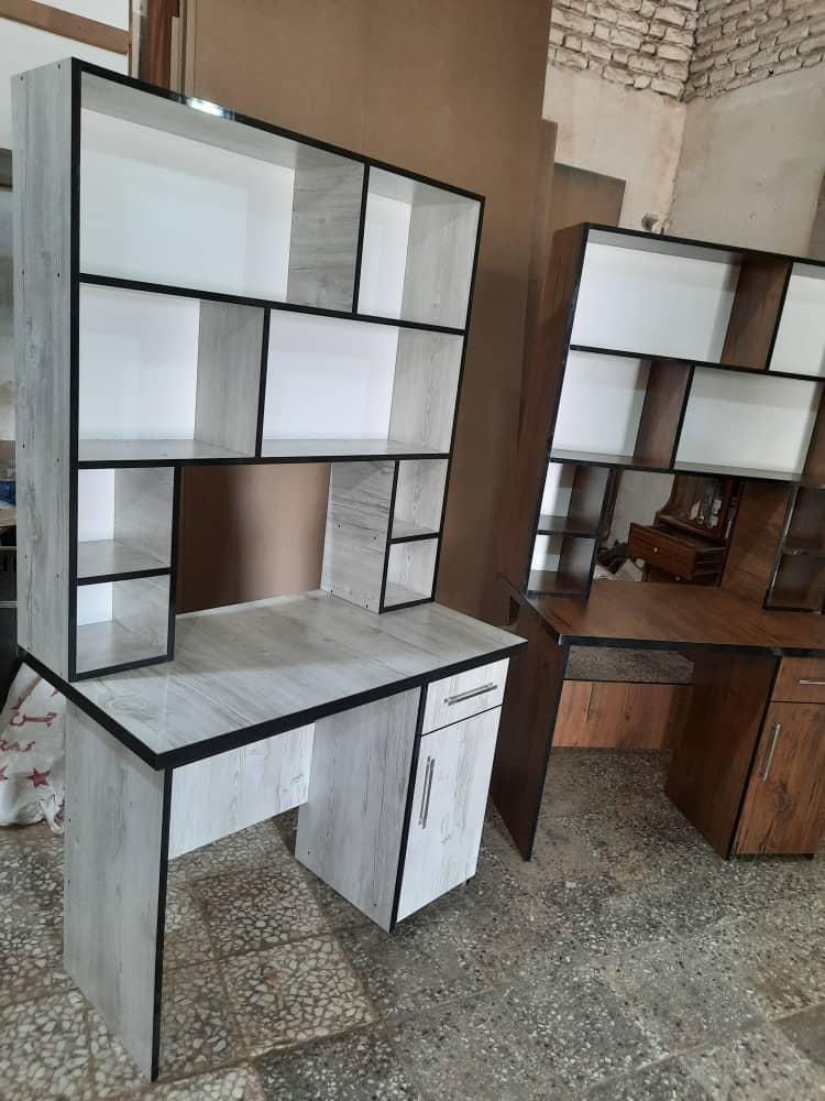 میز تحریر کتابخانه دار و کامپیوتر|میز تحریر و کامپیوتر|کرمان, |دیوار