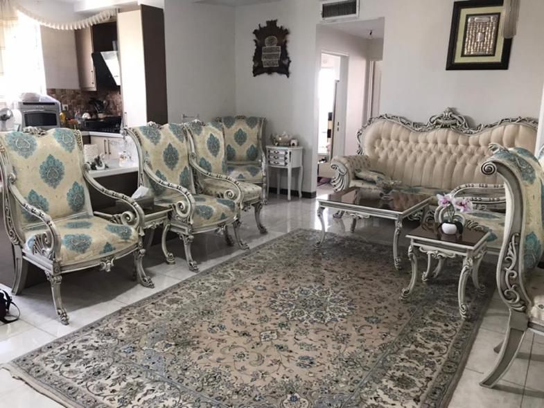 ۱۷نفر نشیمن چوب راش گرجستان روکوب سفارشی|مبلمان خانگی و میز عسلی|کرج, مهرشهر - فاز ۳|دیوار