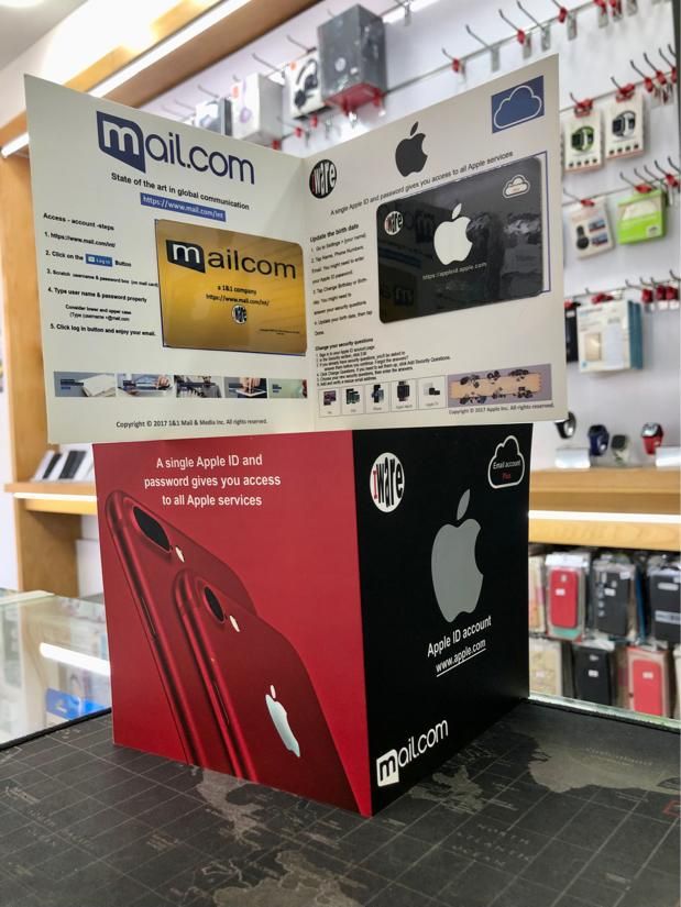 اپل آی دی ، Apple id|لوازم جانبی موبایل و تبلت|شیراز, باغ تخت|دیوار