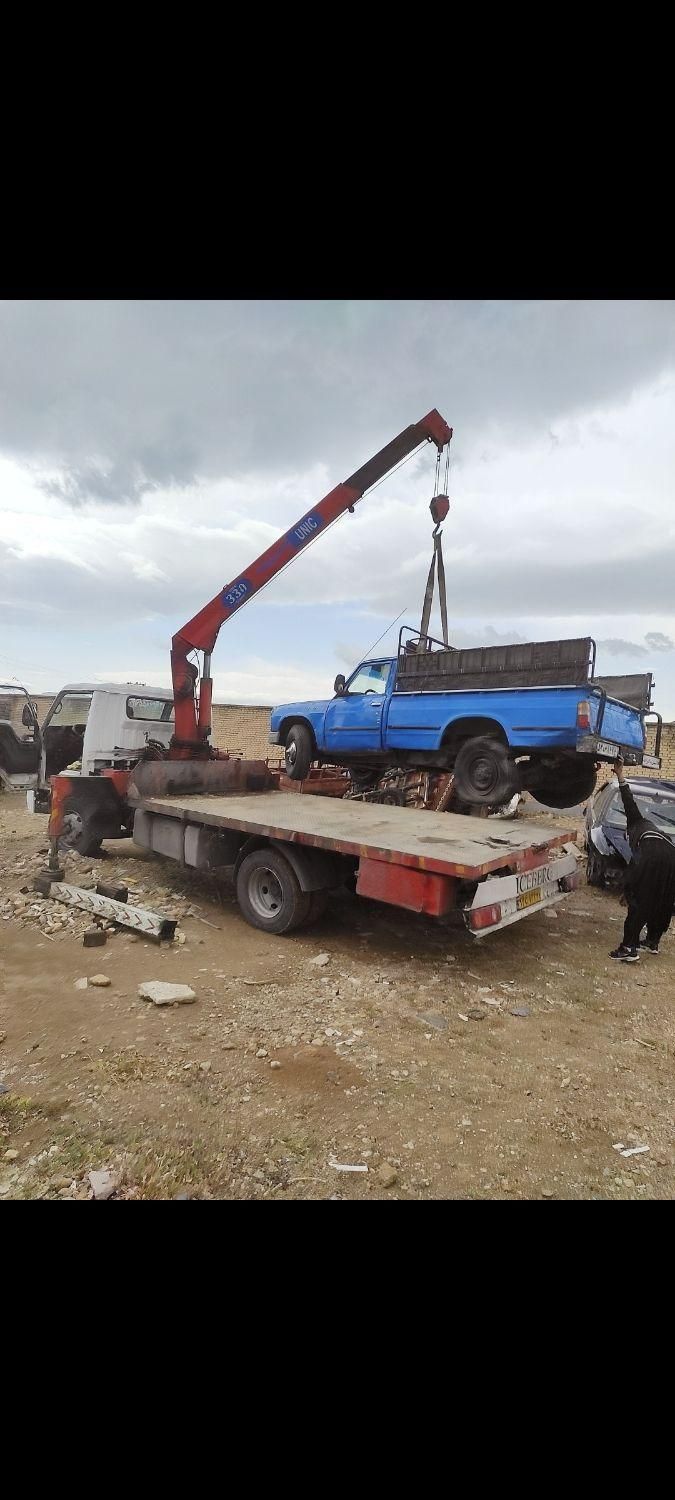 جرثقیل خاور کفی خودروبر|خدمات حمل و نقل|خرم‌آباد, |دیوار