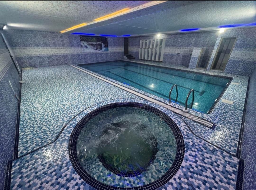 اجاره استخر سرپوشیده و جکوزی ابگرم|اجارهٔ کوتاه‌مدت ویلا و باغ|اصفهان, شفق|دیوار