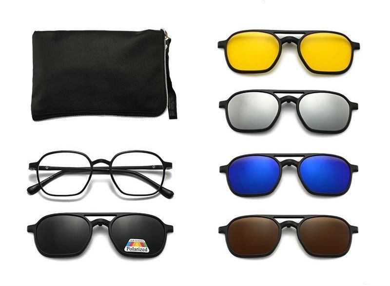 عینک طبی ریبن با ۵ کاور آفتابی کد ۱۰۰۱|زیورآلات و اکسسوری|تهران, تهرانپارس غربی|دیوار