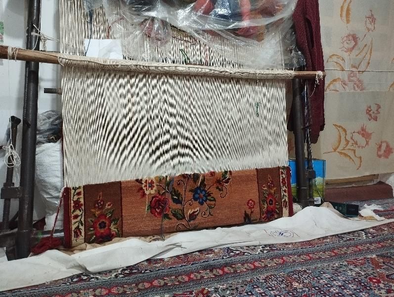 قالی نیمه بافته|فرش|شهرکرد, |دیوار