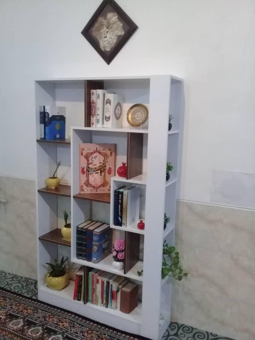 کتابخانه طرح آریا|کتابخانه، شلف، قفسه‌های دیواری|شیراز, تندگویان|دیوار