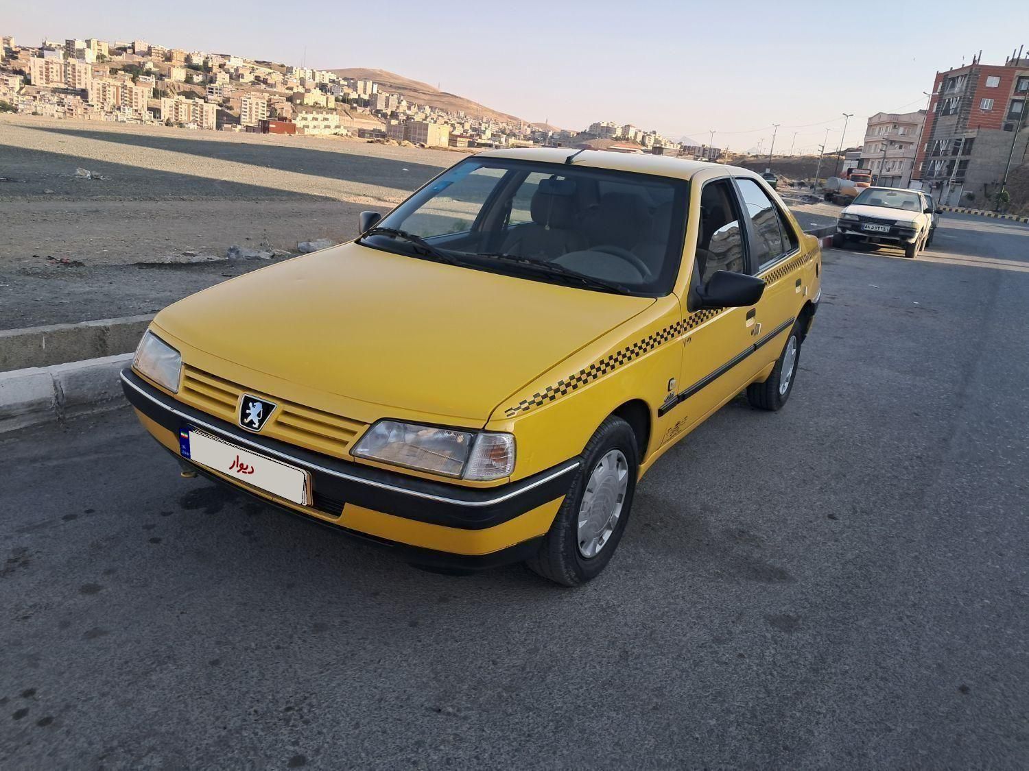 تاکسی پژو 405 GLX - دوگانه سوز CNG، مدل ۱۳۹۵|خودرو سواری و وانت|سنندج, |دیوار