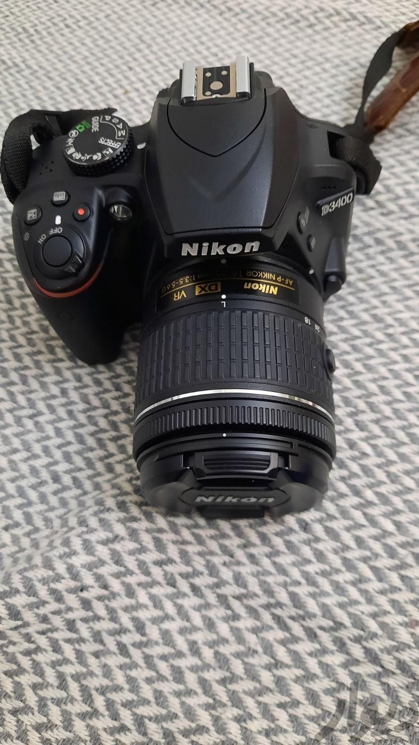 دوربین نیکون دی ۳۴۰۰ کاملا نو|دوربین عکاسی و فیلم‌برداری|ساری, |دیوار