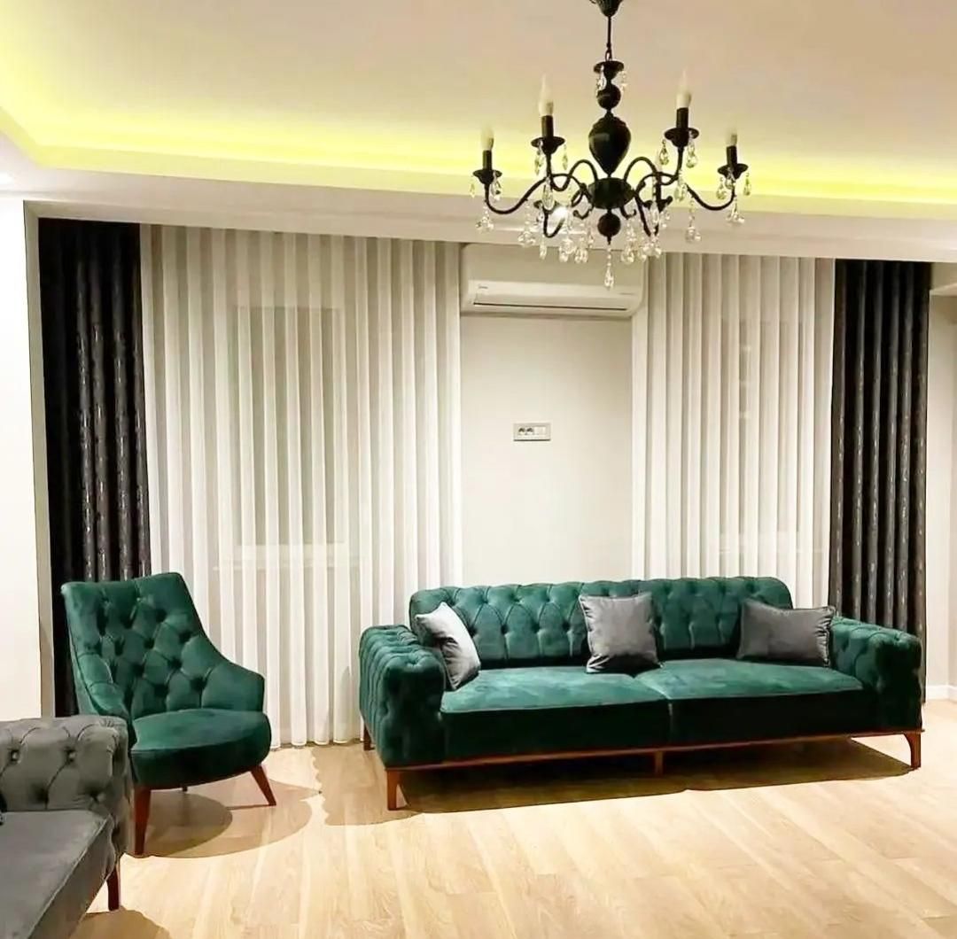 پرده آماده مدل جدید|پرده، رانر، رومیزی|مشهد, شاهد (شهرک غرب)|دیوار