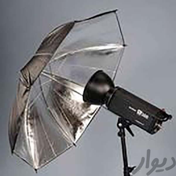 چتر عکاسی حرفه ایی داخل نقره ای 180سانتی متر|دوربین عکاسی و فیلم‌برداری|تهران, فردوسی|دیوار