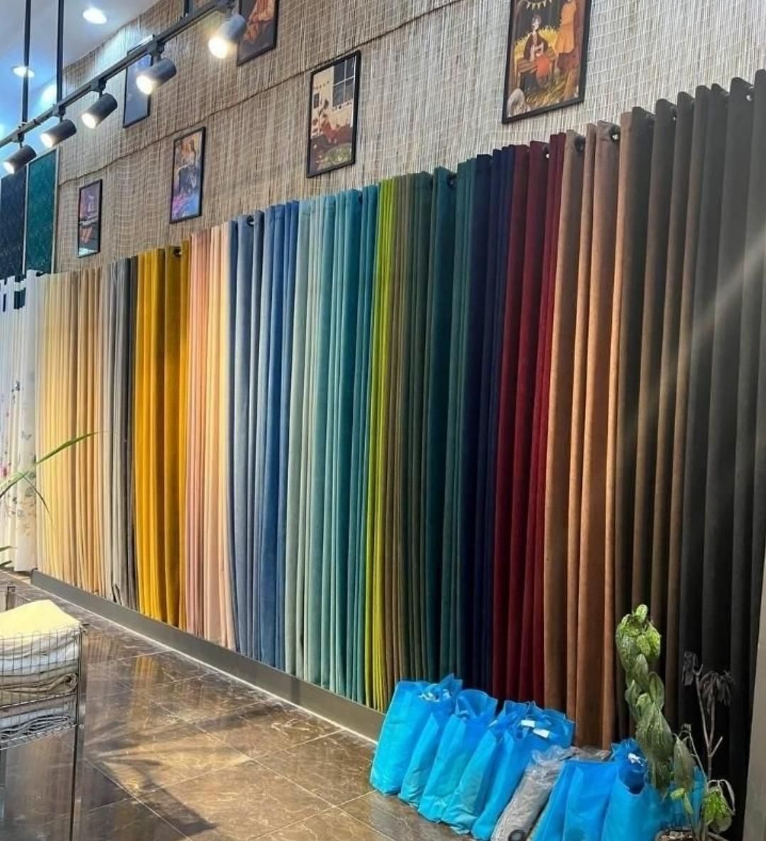 کوسن هدیه به همراه *پنل دوخته شده مخمل *|پرده، رانر، رومیزی|مشهد, سجادیه|دیوار