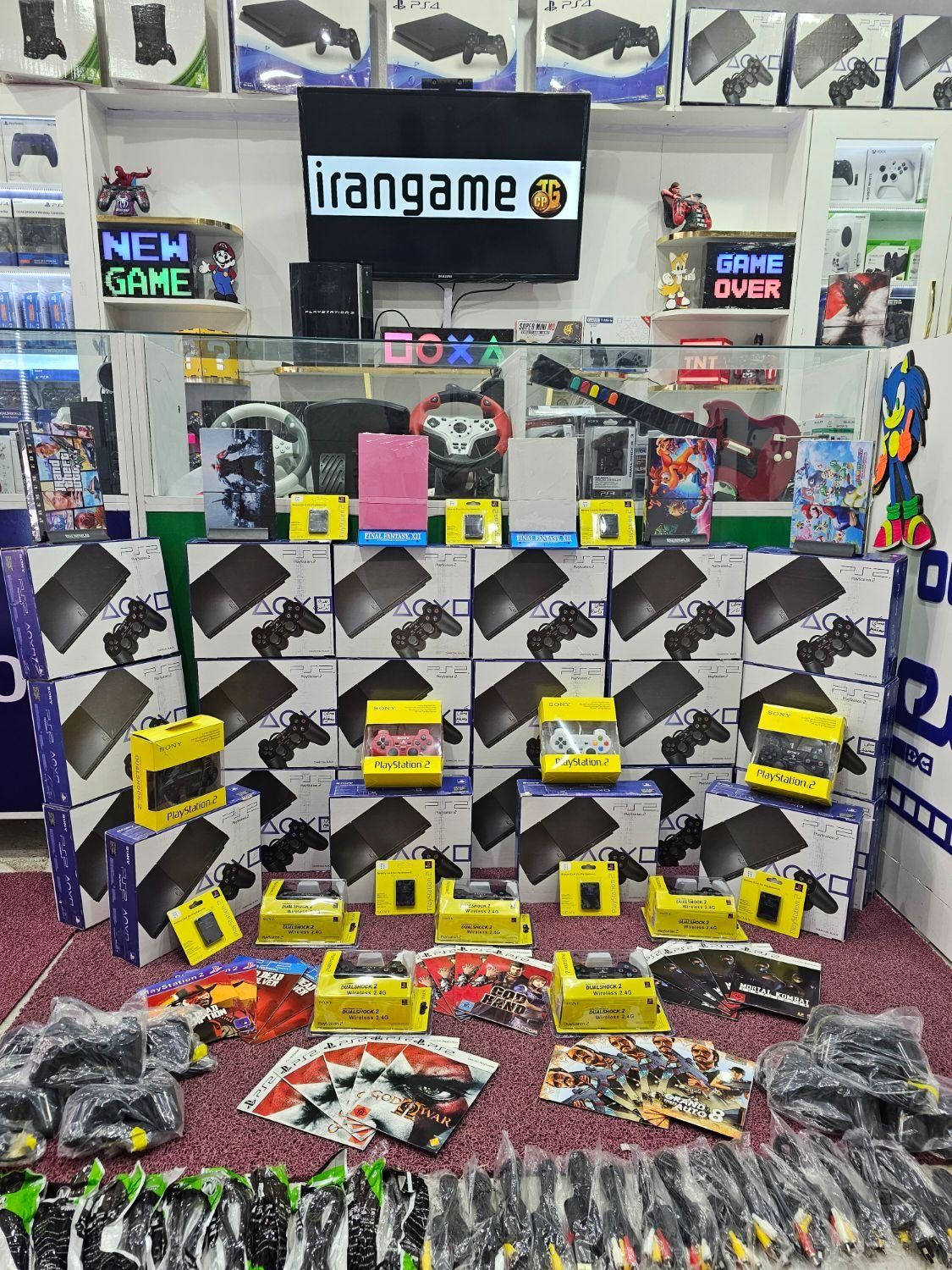 پلی استیشن 2 سفارش اروپا 10 کاره ضمانتی|کنسول، بازی ویدئویی و آنلاین|مشهد, طبرسی شمالی|دیوار