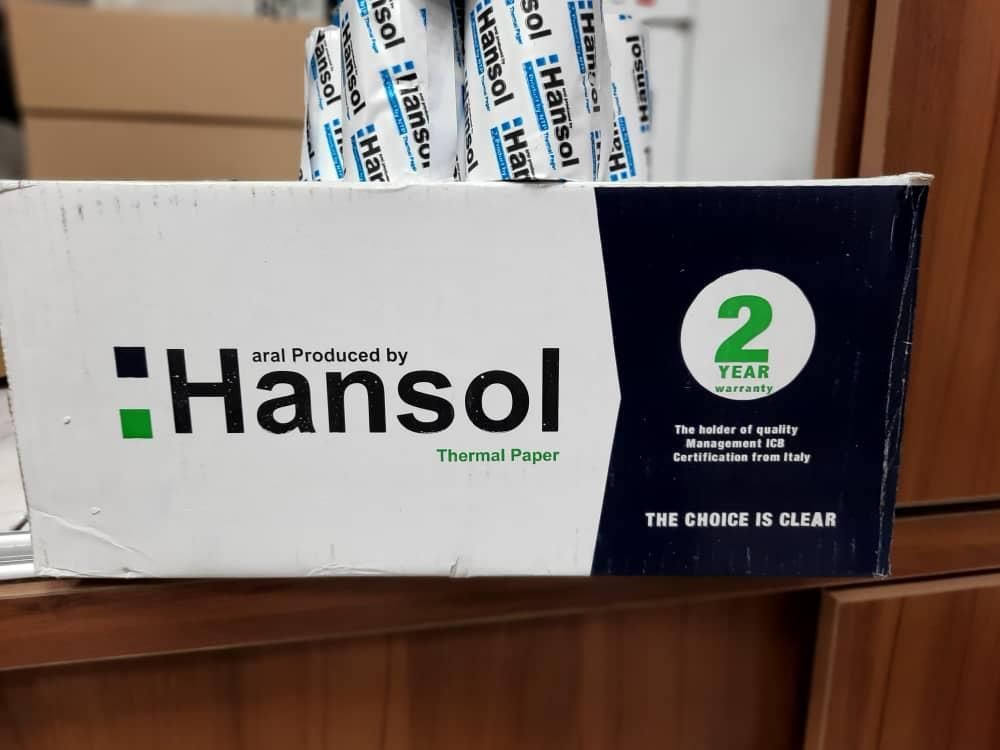 رول کاغذ حرارتی فیش پرینتر هانسول کره 8 سانت|پرینتر، اسکنر، کپی، فکس|تهران, فردوسی|دیوار